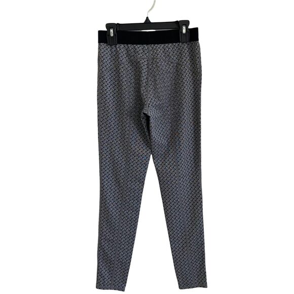 Zella Girls XL 14 / 16 Leggings Gray Black Printed Stretch Elastic Waistband - Picture 7 of 9